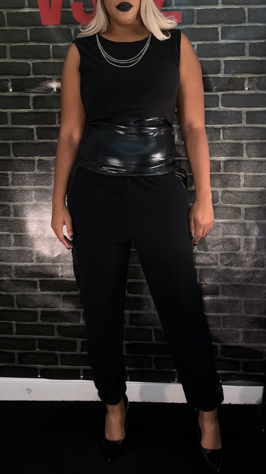 Cinched Chain Top