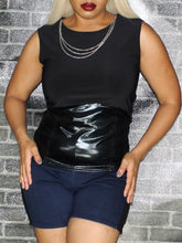 Load image into Gallery viewer, Sleeveless Cincher T-Removable Chain
