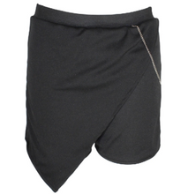 Load image into Gallery viewer, Asymmetrical Skort-Removable Chain
