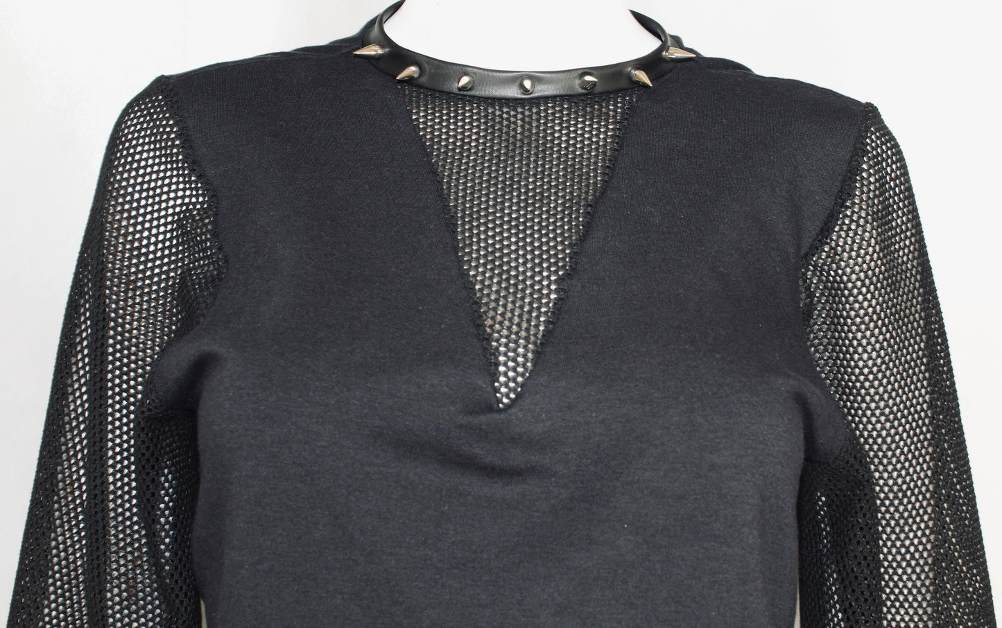 Netted Crop Top