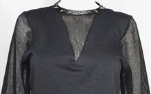Load image into Gallery viewer, Netted Crop Sweatshirt
