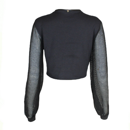 Netted Crop Top