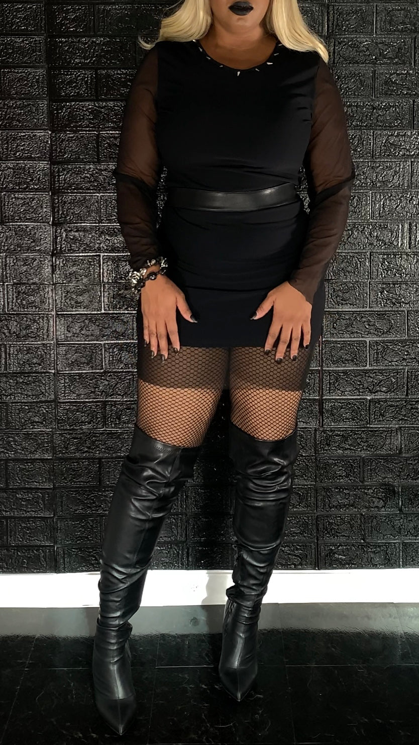 T-Shirt Mesh Dress