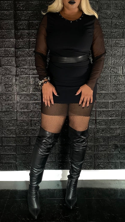 T-Shirt Mesh Dress