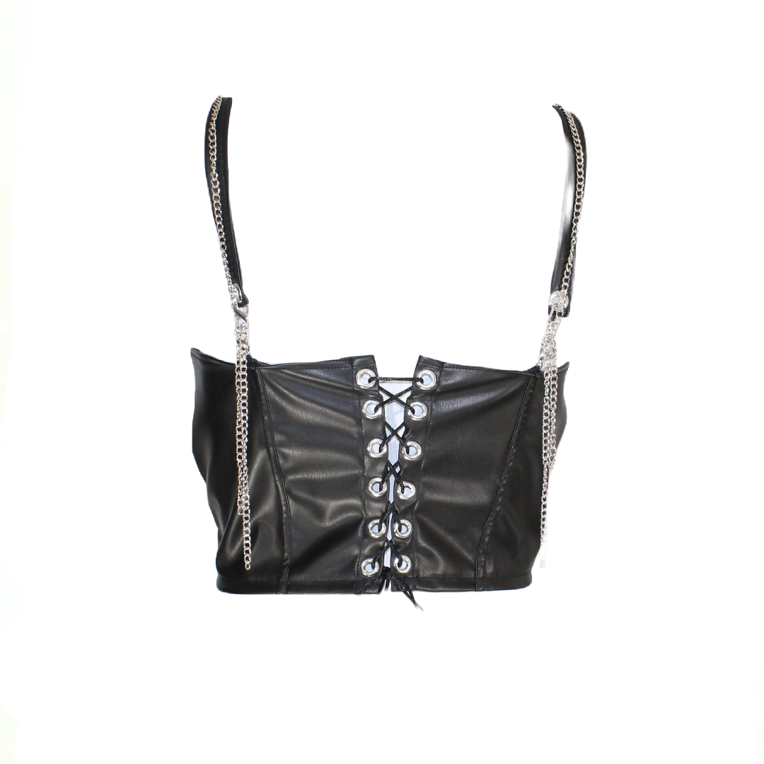 Spiked Chain Corset
