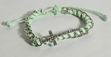 Load image into Gallery viewer, Faux Suede Cross Bracelet (4 Colors)
