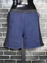Load image into Gallery viewer, Denim Ponte Slouch Shortz-(Removable Chain) Limited Quantity

