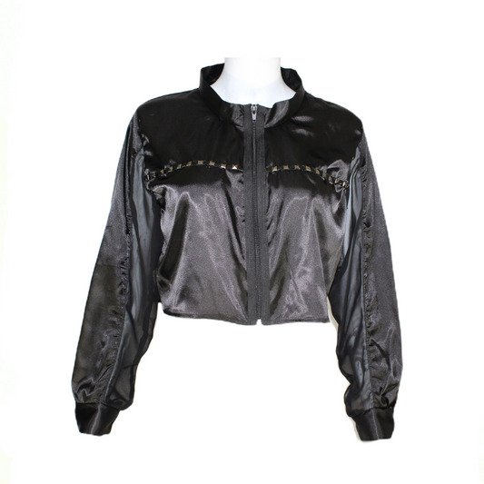 Satin Shacket